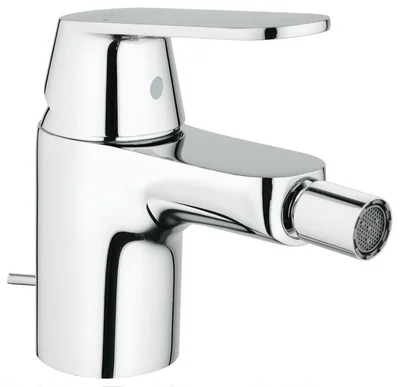 Baterie  bideu Grohe Eurosmart Cosmo, furtune flexibile, crom-32839000