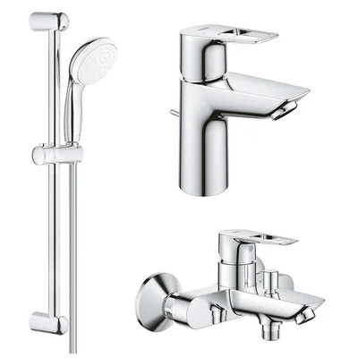 Pachet baterii baie 3 in 1 Grohe Bauloop marimea S-(23335001,23602001,27853003 )