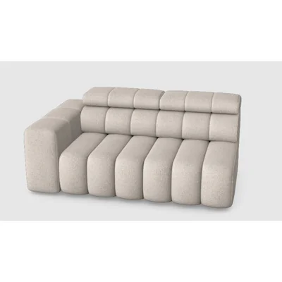 Modul Terminal Zurich 2A - Element Lateral Canapea, 182x113 cm