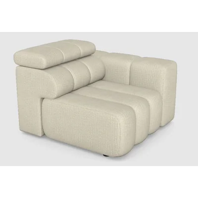 Modul Terminal Zurich 1A 103x107 cm- Element Lateral pentru Canapea Modulara