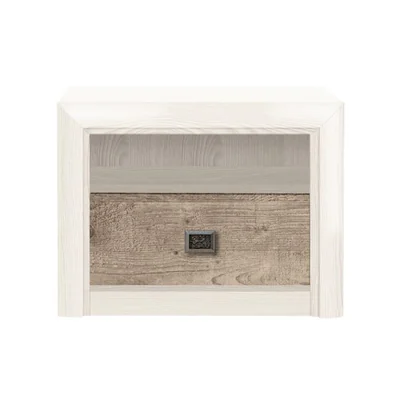 Noptiera koen II 58,5x40x44,5 h cm Pin Arizona /Stejar Nava