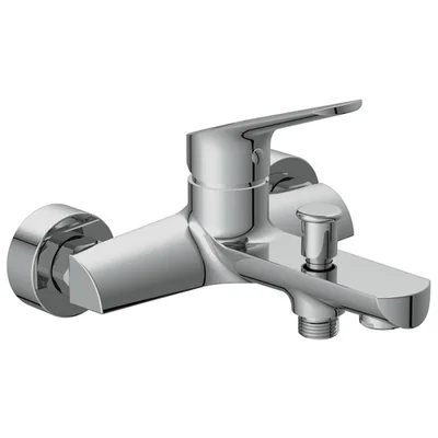 Baterie cada dus, crom, Flavis Cersanit