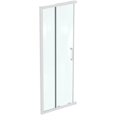 Usa dus glisanta cu segment fix 80 cm Ideal Standard Connect 2 profil alb mat