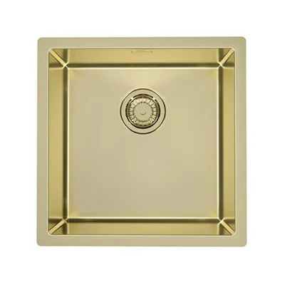 Chiuveta bucatarie patrata aurie Monarch Quadrix 30