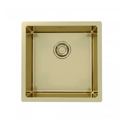 Chiuveta bucatarie patrata bronz Monarch Quadrix 30