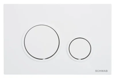 Clapeta de actionare 247x165x14 mm, alba , Schwab Vela