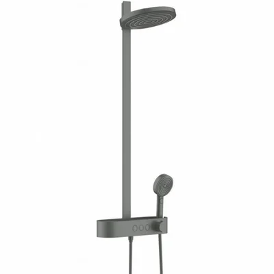 Coloana dus gri mat, palarie 26 cm, 3 jeturi, Form Relax