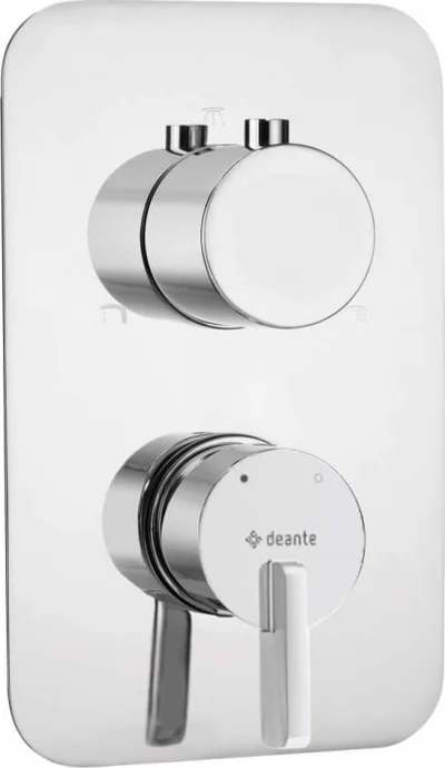 Capac pentru baterie cada, element extern BOX ascuns, crom, Deante Silia