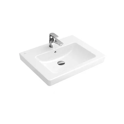 Lavoar baie suspendat alb 60 cm, dreptunghiular, Villeroy Boch Subway