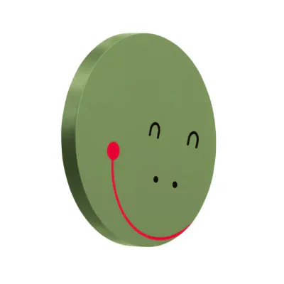 Oglinda baie, cap de omida 26x30 cm, verde, Laufen Florakids