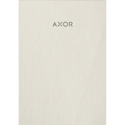 Placa superioara decorativa culoare inox pentru baterie bideu Hansgrohe Axor MyEdition