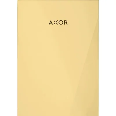 Placa superioara decorativa auriu lucios pentru baterie bideu Hansgrohe Axor MyEdition