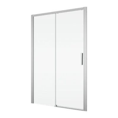 Usa dus glisanta 130 cm, grosime sticla 6 mm, tratament anticalcar, profil crom, Ronal Divera