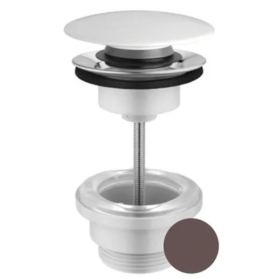 Ventil lavoar click-clack Hatria, capac ceramic, antracit mat