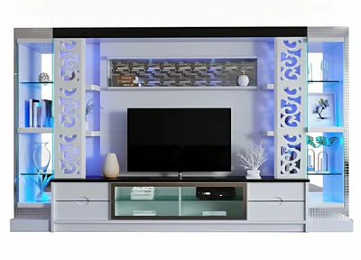 Living Cristal 320x40x220 cm