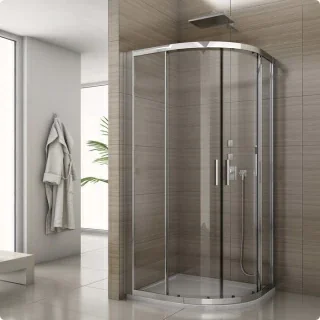 Cabina dus semirotunda SanSwiss Salia SALR 90x90xH190cm