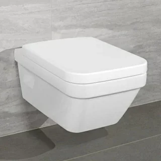 Set PROMO Villeroy&Boch Architectura Direct Flush vas WC Rimless si capac Soft Close 53x37xH36 cm