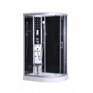 Cabina dus completa hidromasaj Sanotechnik Vario 120x80xH215 cm, stanga