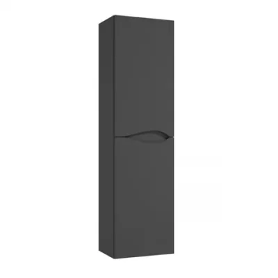 Dulap inalt suspendat Defra Murcia 41x150 cm 2 usi grafit mat