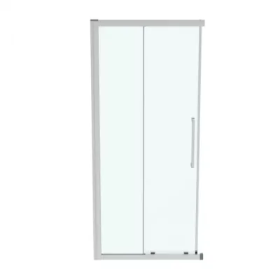 Usa cabina de dus culisanta Ideal Standard i.life argintiu 90 cm sticla 8 mm