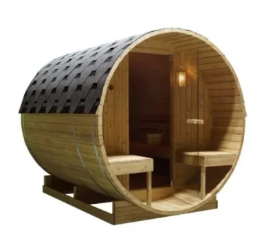 Sauna Finalndeza BERGEN pentru exterior, 189 x 220 x 191.5cm