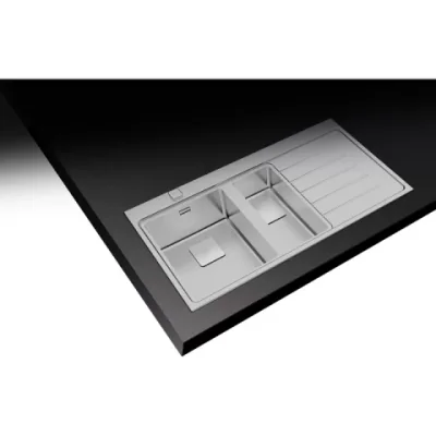 Chiuveta din inox Teka, 1000 x 520 mm, PureLine, Picurator dreapta, inox