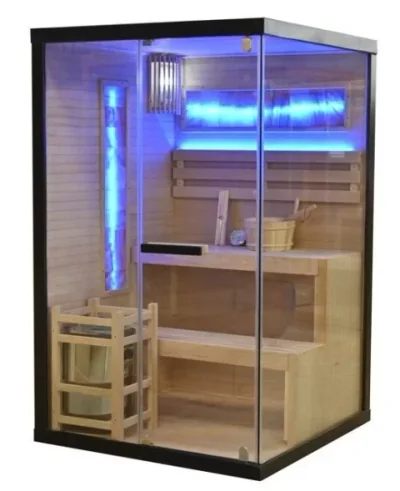 Sauna LUXOR 1 finlandeza doua persoane 120 x 120 x 190cm