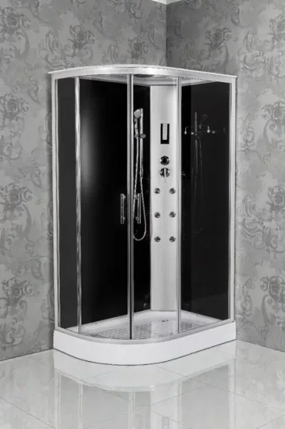 Cabina de dus completa, 120x80x210cm, colt dreapta