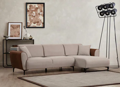 Coltar, Atelier del Sofa, 560ARE2234, Bej / Scortisoara