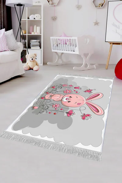 Covor pentru copii, ELS555, 80x300 cm, Multicolor