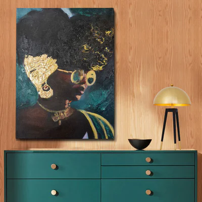 Tablou decorativ, OPG4343422, Cadru: 100% LEMN (grosime: 3 cm), Multicolor