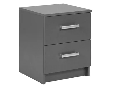 Comoda Elenzio 2, Inter Link, 41.2x40x50.8 cm, PAL, gri