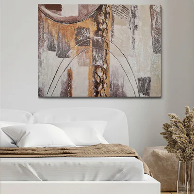 Tablou decorativ, OPG8597389, Cadru: 100% LEMN (grosime: 3 cm), Multicolor