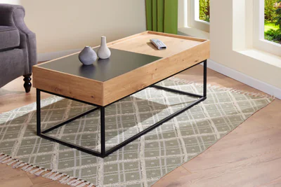 Masuta de cafea Filora, Inter Link, 110x50x40, lemn, stejar