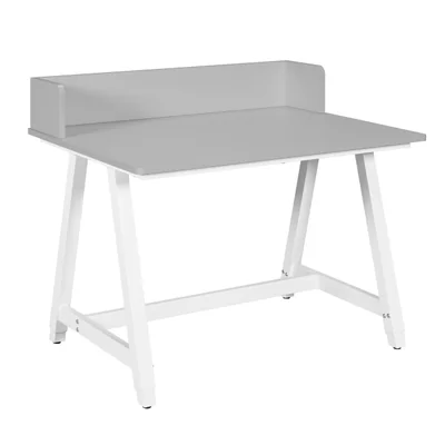 Birou pentru copii Emmelie, Inter Link, 80x60x85 cm, MDF, alb/albastru