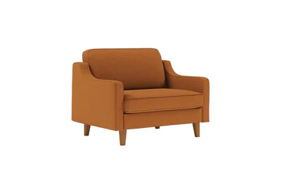 Fotoliu, Atelier del Sofa, 918CMF1121, Otel, Caramel / Nuca