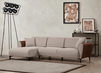 Coltar, Atelier del Sofa, 560ARE2232, Bej / Scortisoara