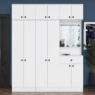 Cuier de perete, Hanah Home, EA142, Alb